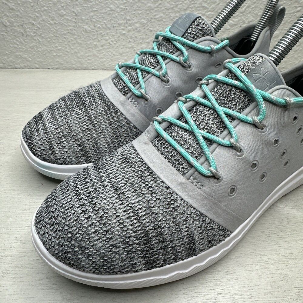 Under Armour Womens Charged 24 7 1288348-941 Gray Running Shoes Sneakers Sz 6 - Picture 5 of 7